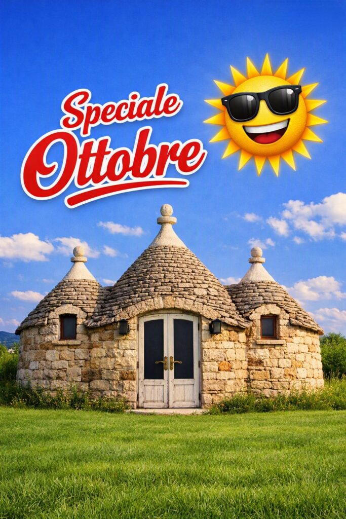 Speciale Ottobre -25%!